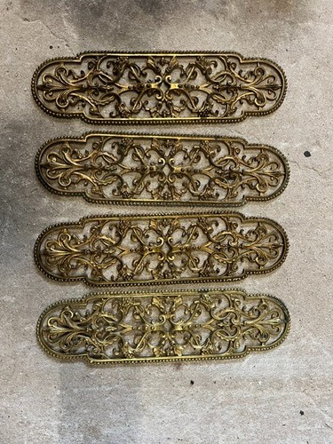 Set cast brass regency - 4,