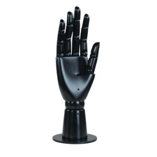 Black Articulated Wooden