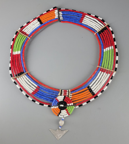 Vintage african zulu beaded - african,