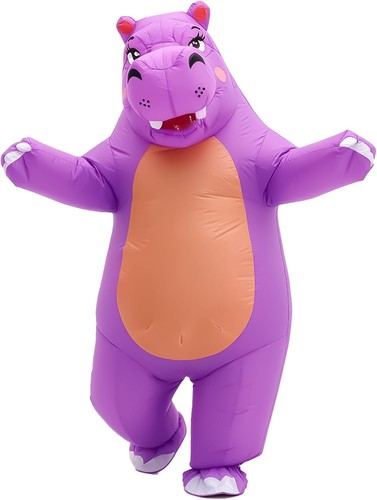 Inflatable hippo costume - inflatable,