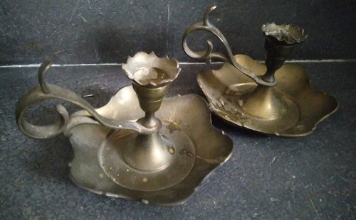 Pair victorian finger - ,
