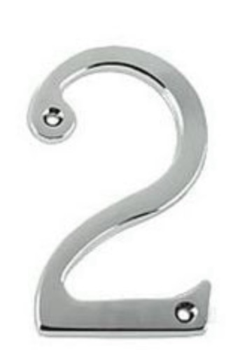 Polished chrome 75mm - chrome, 3"