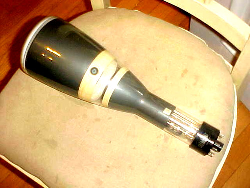 Antique crt picture - picture, tube