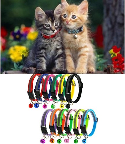 Reflective cat collars - 2x,