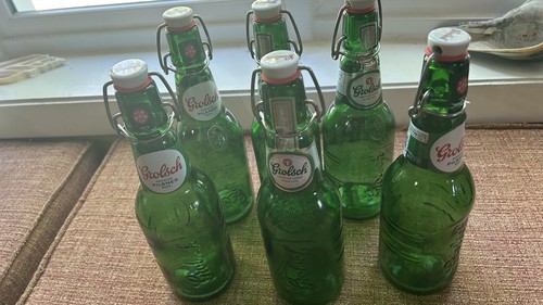 Vintage grolsch green - vintage, empty