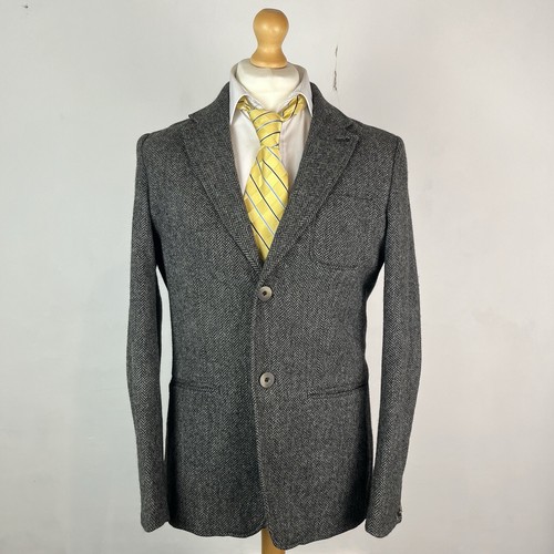 Reiss moon tweed blazer jacket - reiss,