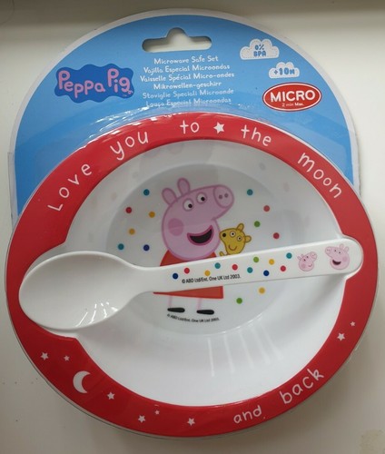 Peppa pig bowl and - peppa,