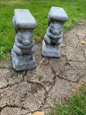 Garden Bench Legs Large Stone/ Concrete Cast Bench Support (legs)