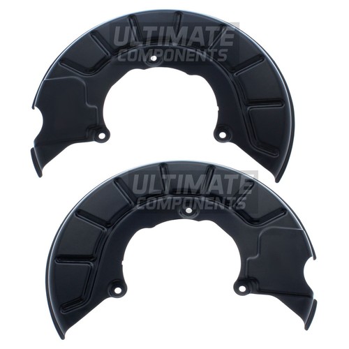Brake disc dust shields - dust, vw