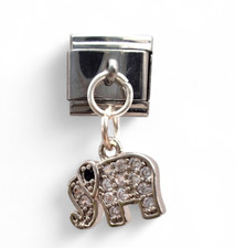 CZ Dangle Italian charms Fits nomination And All Classic 9mm Italian Bracelets