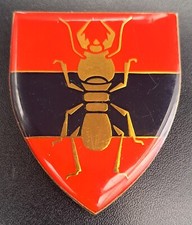1 Construction Regiment Engineers (Ant) Shoulder Flash RED 1st Type - RARE SADF