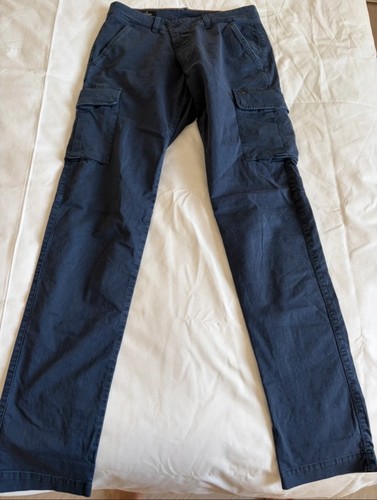 Italian made navy cargo - italian-made,
