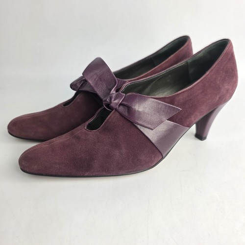 Van dal burgundy suede leather - dal,