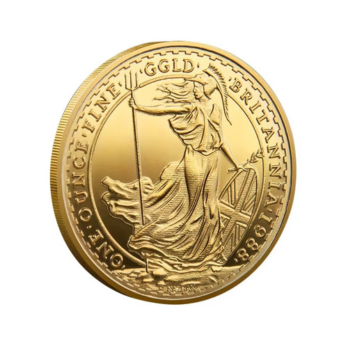 Britannia coin brilliant queen - britannia,