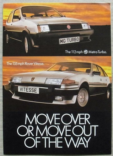 Rover sd1 3500 vitesse mg - rover,