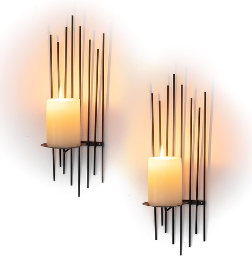 Sziqiqi black wall candle - black,