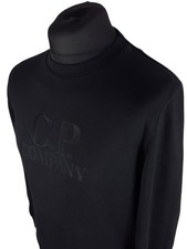C.P. Company Jumper - M - Black - 100% Genuine - Pullover Cotton Casual UK