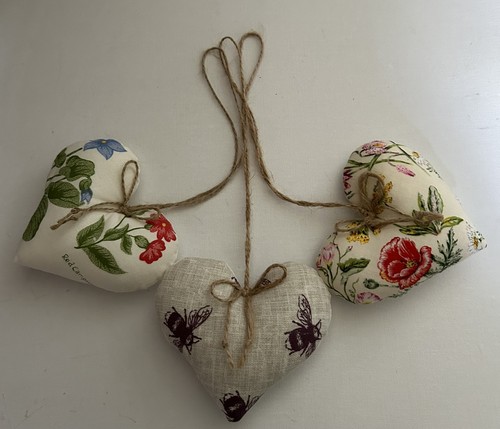 Handmade heart door hangers - handmade,