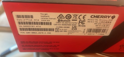 Cherry tkl wireless - cherry,