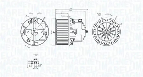 Blower fan 069412352010