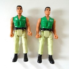 Pair of McDonalds Happy Meal - 3.75" Action Man Figures - Hasbro 2000