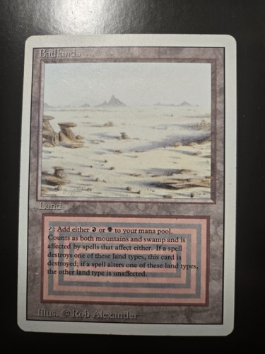 Mtg badlands revised edition - mtg-badlands-revised,