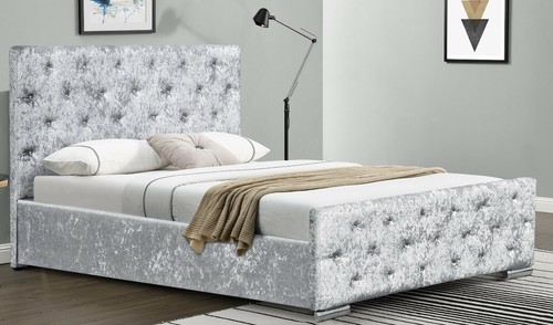 Crushed velvet fabric - crushed,