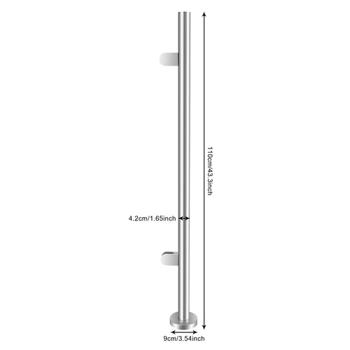 90cm 110cm stainless - stainless, steel
