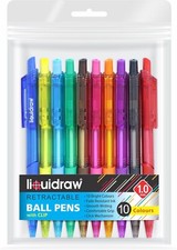 Retractable Ballpoint Pens Set