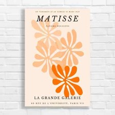 Matisse Floral Paper Orange