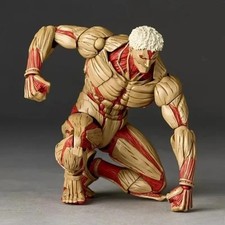 Kaiyodo Attack on Titan Armored Titan Revoltech Figure Movable Model Toy