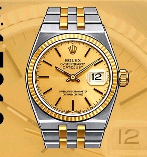 Rolex oysterquartz datejust - oysterquartz,