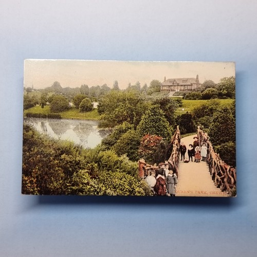 Crewe postcard 1907 cheshire - crewe,