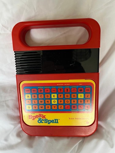 Vintage speak spell texas - vintage,