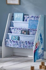 Disney Frozen Anna Elsa Children's Bedroom Sling Bookcase Book Rack Organiser