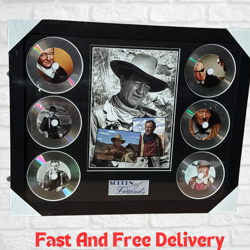 John wayne memorabilia framed - wayne,