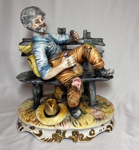 Large vintage capodimonte - vintage,