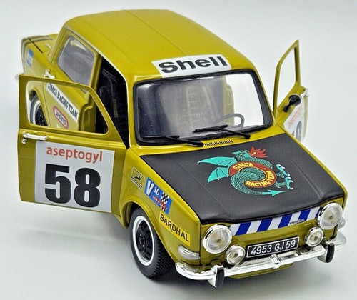 Norev simca 1000 rallye srt - rallye,