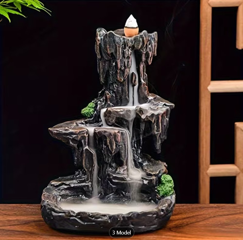 Waterfall resin back flow - waterfall,