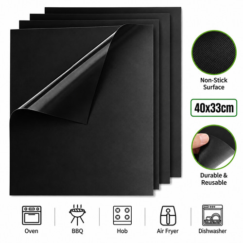 Grill mat heavy duty oven - mat,