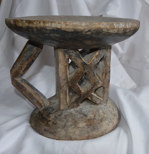Vintage original tribal stool - vintage,