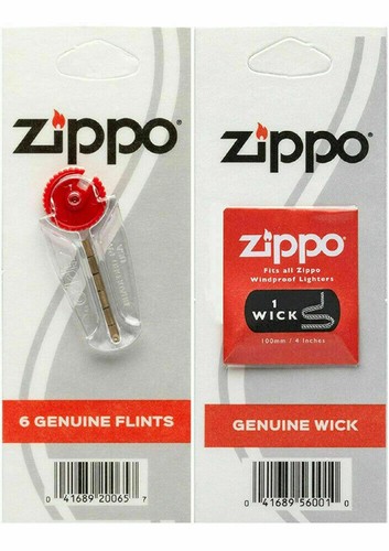 Genuine zippo flints or - genuine, &/or