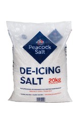 White Rock Salt Deicing 20KG Weed Killer Winter Snow Ice Driveways Road Gritting