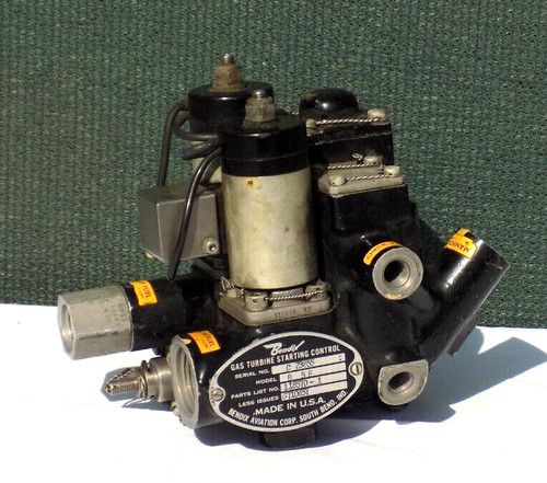 Bendix gas turbine starting - gas,