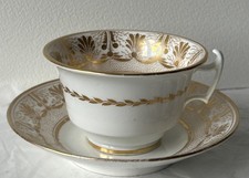 Super Coalport cup and saucer 19th century 