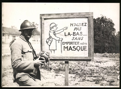 Photograph french soldier - a,