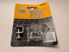 2 Mud Flap U Clamps by Equip, Unused