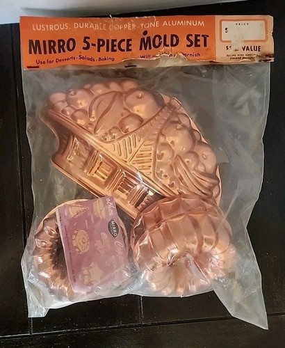 Vtg mirro piece mold set - mold,