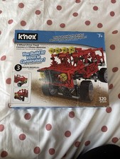 K'NEX 4WD 4 Wheel Drive Truck Building Set - 320 Pieces 3 models Gift NEW