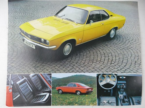 Opel manta 1972 information - opel,